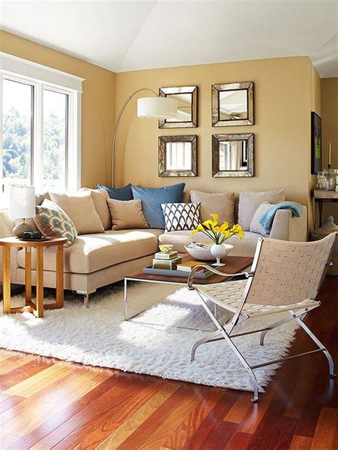 But be careful to make use of brown colors in a tiny family room as it might dominate the area, oppressing the colours of the furniture and accents. 27 Comfortable Living Room Design Ideas - Decoration Love