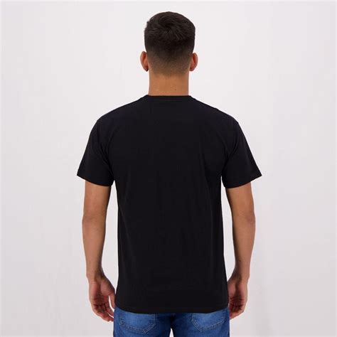 Camiseta Basica Masculina Preto Netshoes