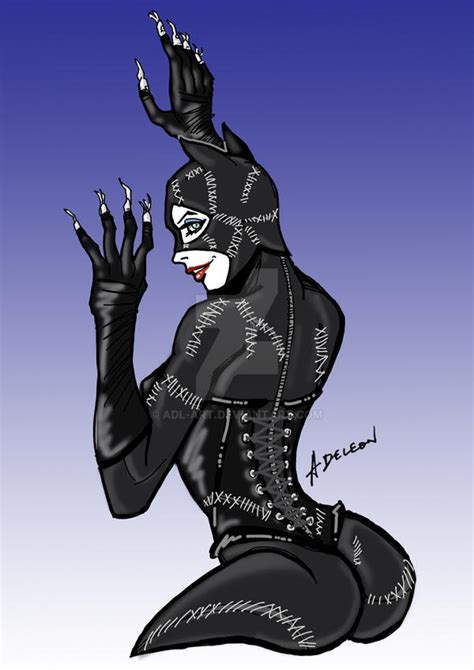 Batman Returns Catwoman Wip By Adl Art On Deviantart