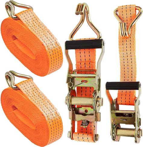 5000kg 5 Tonne 10m Ratchet Tie Down Lashing Strap Heavy Duty Tensioning Belt Material Handling