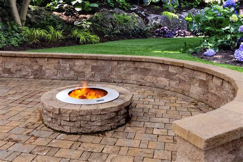 You can then use less fuel and your fire can last much longer. Zentro Stainless Steel Fire Pit Insert with Outpost Grill ...