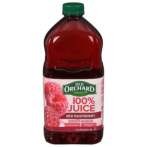 Old Orchard 100 Juice Red Raspberry 64 Fl Oz Fruit And Berry Riesbeck