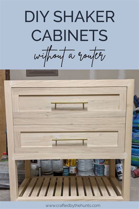 With four good cabinet makers doing the assembly we can make an entire large kitchen/pantry job in 4 hours. How to Make Shaker Cabinet Doors with Kreg Jig - Crafted ...
