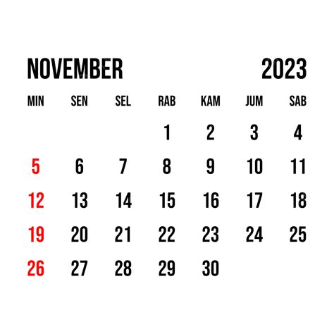 Calendario Noviembre 2023 Png Calendario Noviembre 2023 Png Png