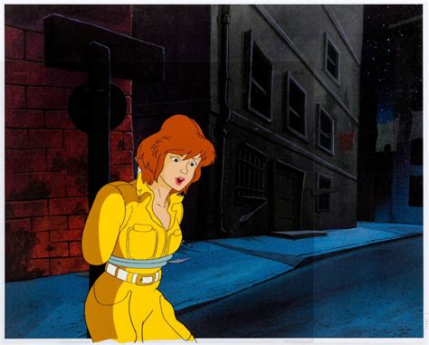 Raiders Of The Lost Tumblr — April Oneil Animation Cel From Teenage Mutant