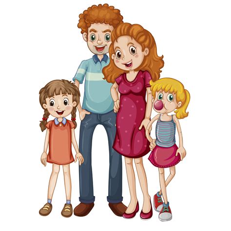 Familia Familia Familia Dibujos Animados Familia De Dibujos Animados