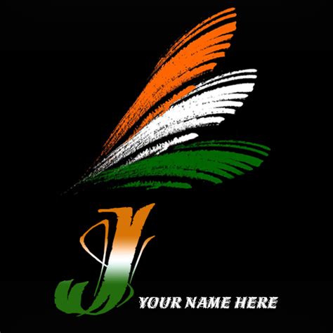 Aber ich empfehle dir wenigstens deinen namen mit diesem alphabet buchstabieren zu können. Write your name on J alphabet indian flag images