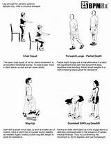 Photos of Exercises For Seniors Printable