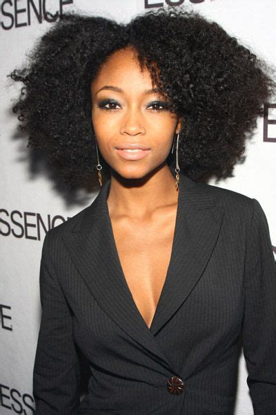 Yaya Dacosta Natural Curly Hairgorgeous Natural Afro Hairstyles