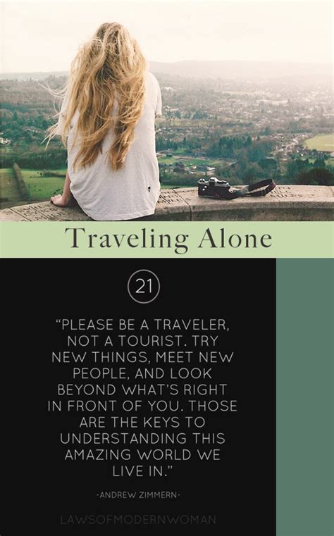 Quotes About Traveling Alone Quotesgram