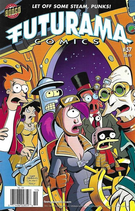 Futurama Comic 57 Cover A First Print 2011 Mat Groening Jesse Delaney Bongo 71486028598 Ebay