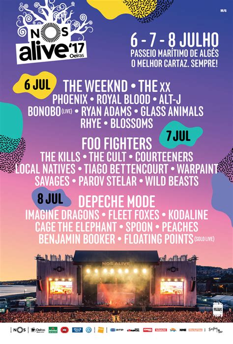 It was due to take place in july. NOS ALIVE'17 | NOS Alive Festival