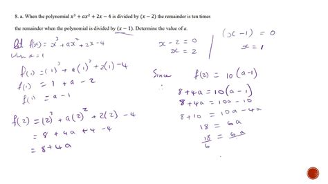 Pure Mathematics Unit 1 Practice Questions Part 2 Youtube