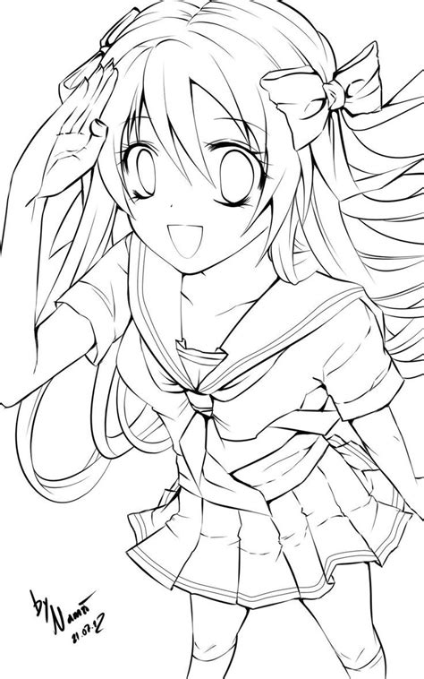 Free Cute Anime Face Girls Coloring Pages Download Free Cute Anime