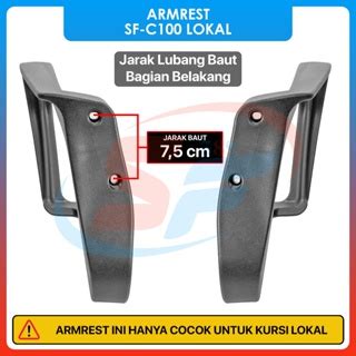 Jual Armrest Sandaran Tangan Kursi Kantor Karyawan Staff Sf C Lokal