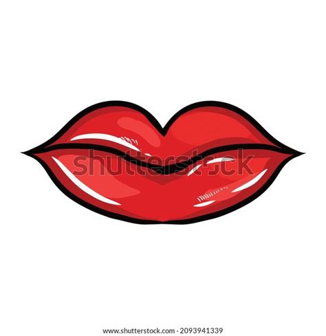 Sexy Lips Vector Illustration Design You Stock Vector Royalty Free 2093941339 Shutterstock