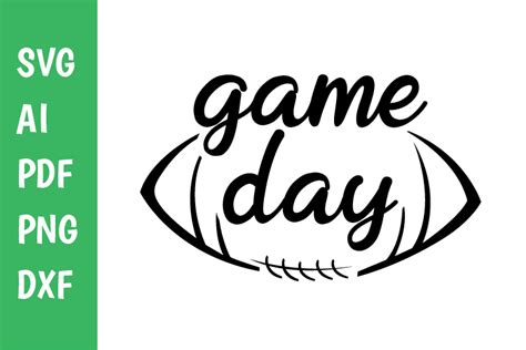 Game Day Football Fan Football Svg Graphic By Classygraphic · Creative