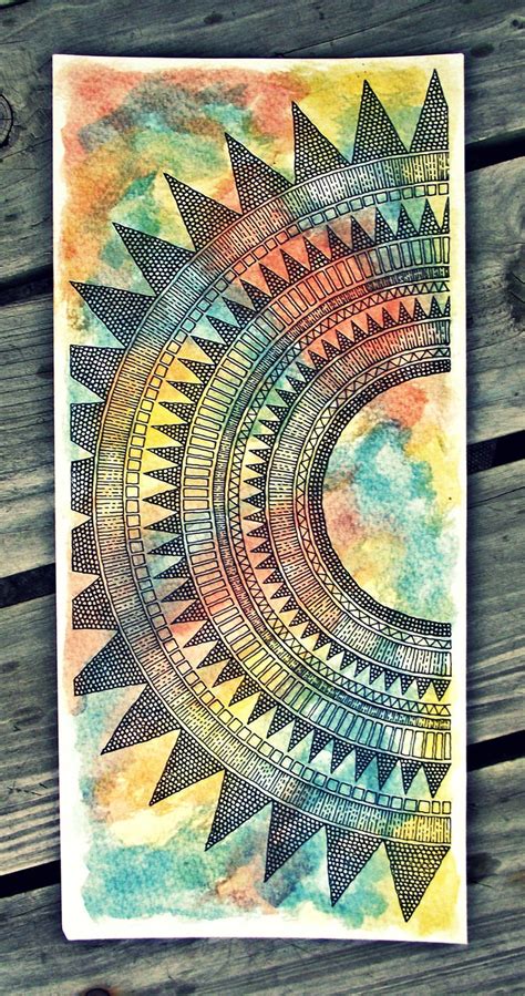 To scribble on the one hand, doodling is a deeply intuitive thing. Rebecca Blair Artwork : Photo | Mandala design art, Art ...