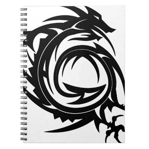 Check spelling or type a new query. Tribal Dragon Tattoo Spiral Notebooks | Zazzle | Spiral ...