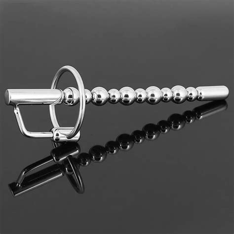 food grade 304 stainless steel urethral sound toys penis plug stretching male chastity device