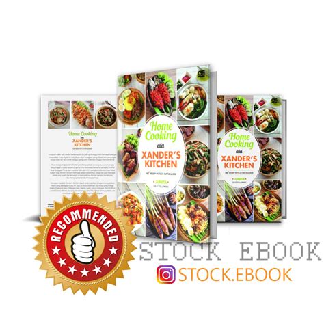 Download ebook,buku apa saja ada, komputer. Ebook Resep Masakan Home Cooking ala Xanders Kitchen | Shopee Indonesia