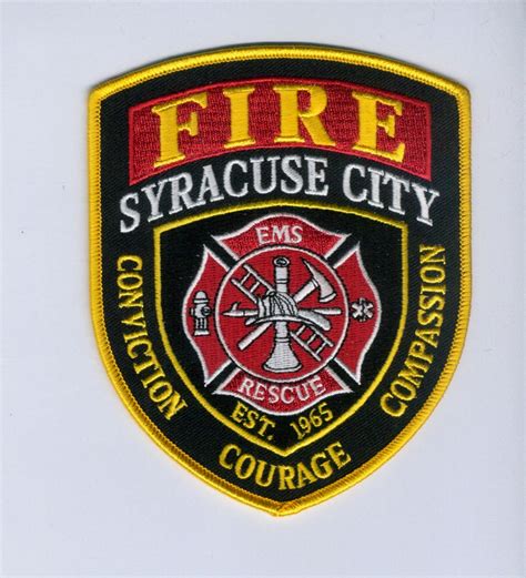 Police And Fire Department Patch Design From Creative Culture Insignia