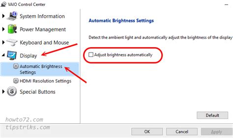 Check spelling or type a new query. How to Disable Auto Brightness in Sony Vaio - Computer & smartphone Tips Trick