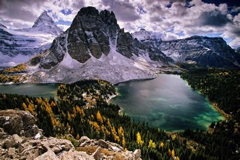 Mount Assiniboine Provincial Park Is In British Columbia Canada And Is