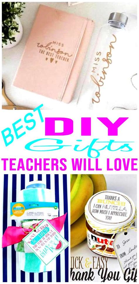 We started out on the right track when answering this question by asking a more profound one — what do teachers in the end, it turns out the best teacher gifts are often the simplest. DIY Teacher Gifts | Teachers diy, Teacher birthday gifts ...