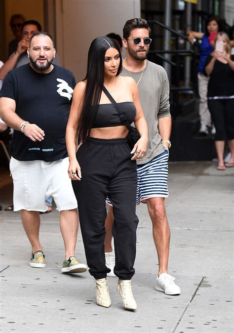 Kim Kardashian Shows Off Her Killer Abs On Lunch Date With