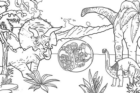 Jurassic Cretaceous Bumpy Colorare Fadoula Yasmina Sketch Coloring Page