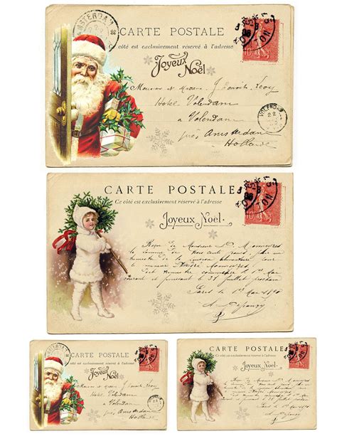 Vintage French Postcards Printable Free From The Graphics Fairy So