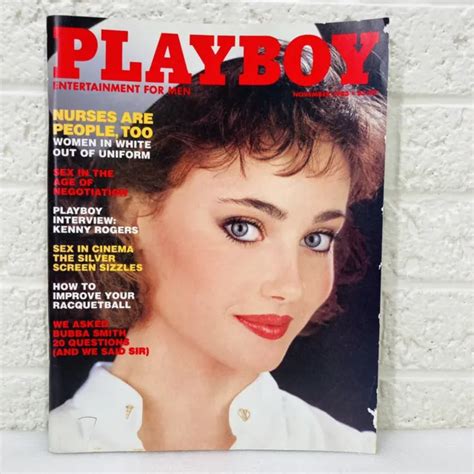 Playboy Magazine November Vol Veronica Gamba W Centerfold