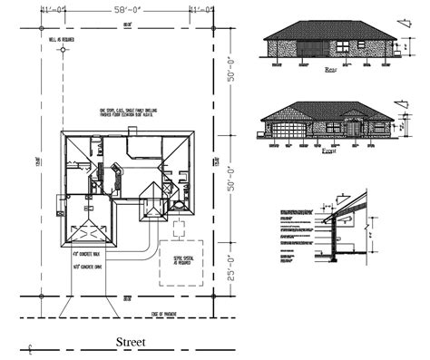 55 Simple House Plan In Autocad File