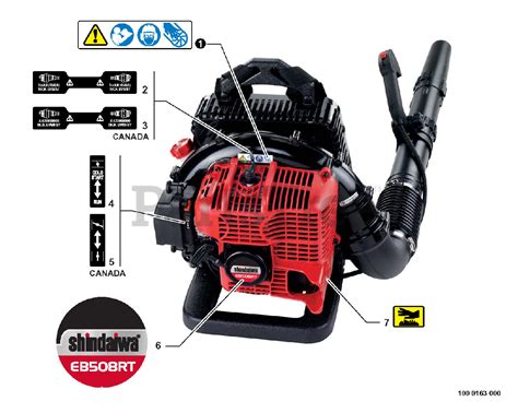 Shindaiwa Eb Backpack Blower Parts Iucn Water