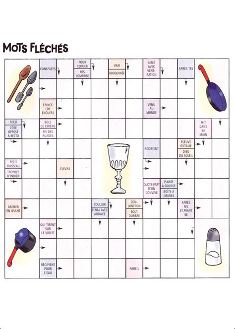 Jeux gratuits à imprimer pour enfants des classes de maternelle : mots fleches gratuits cm1