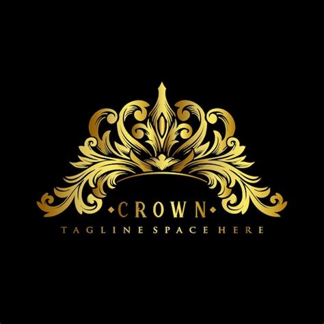 Premium Vector Gold Royal Crown Logo Luxury Design Illustrations