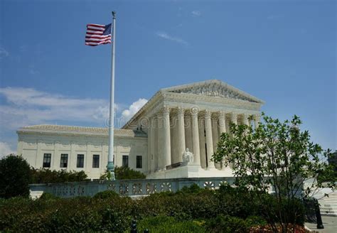 The Us Supreme Court Building In Washington Dc Editorial Photo Image