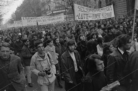 Evènements De Mai Juin 1968 Manifestation étudiante