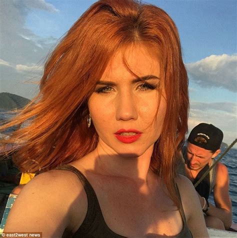 Russian Agent Anna Chapman Poses In Swimwear In Thailand Daily Mail
