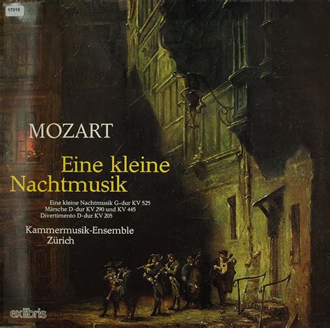 Mozart Eine Kleine Nachtmusik Kammermusik Klassik Gebrauchte Lps