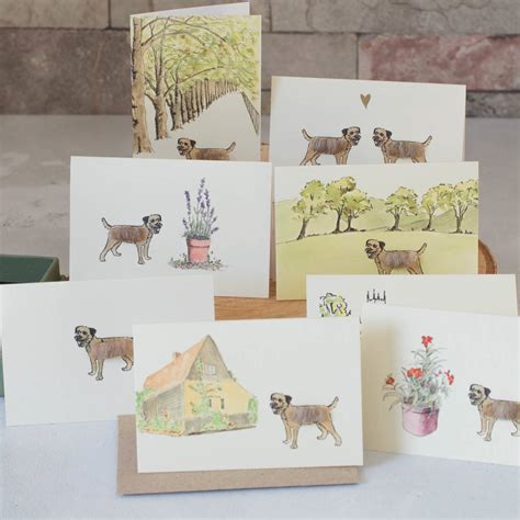 But you can use the borders gift card to buy a sony reader gift card and then use that to buy books at the sony store. Boxed Collection Of Border Terrier Gift Cards By Penny Lindop Designs | notonthehighstreet.com