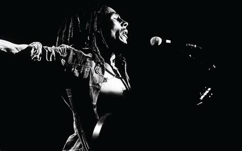 Tons of awesome bob marley hd wallpapers to download for free. Bob Marley Live Performs Photo Black and White HD ...