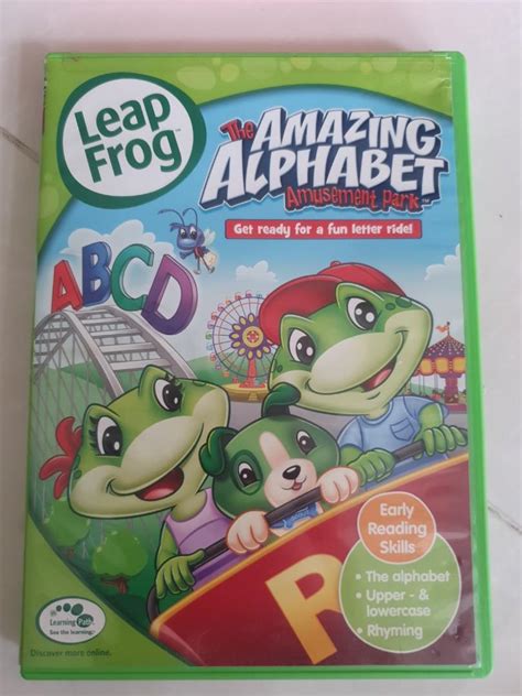 Leapfrog Dvd The Amazing Alphabet Amusement Park Hobbies And Toys
