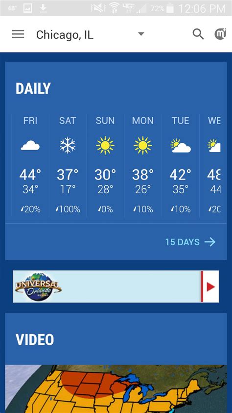 The Weather Channel App For Android Gets All New Home