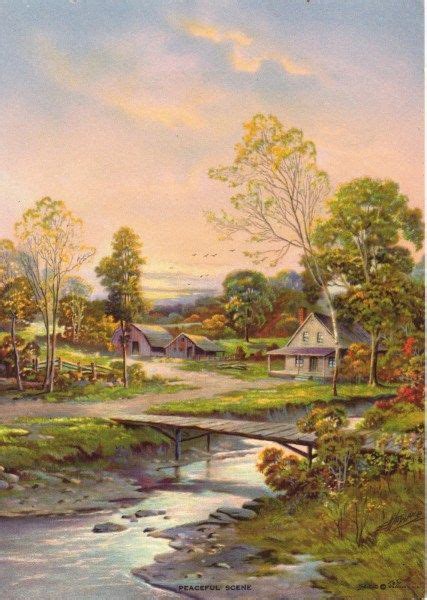 20 Free Vintage Spring Landscape Printable Images Spring Landscape