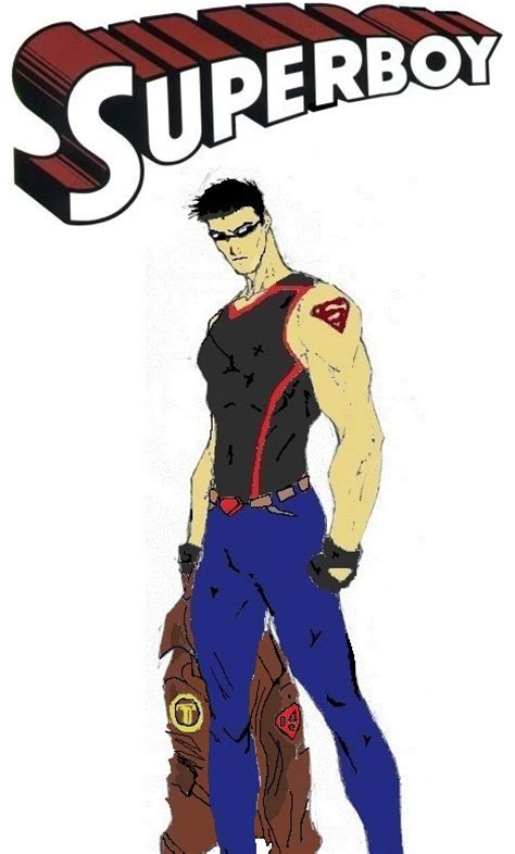 Superboy New 52 Design Colored By Nhrynchuk On Deviantart