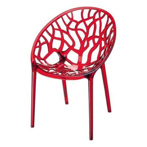 En lot, en large, à l'unité ou par. Chaise design en polycarbonate - Crystal | 4-pieds.com