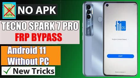 Tecno Spark Pro KF Android FRP Bypass No Apps Install All Tecno Android FRP Bypass