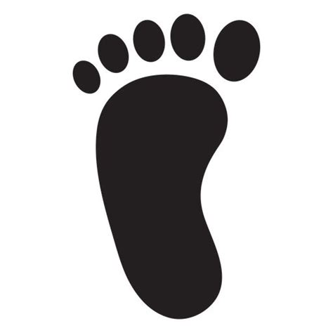 Left Foot Footprint Silhouette Imagenes De Huellas Huellas Pies De